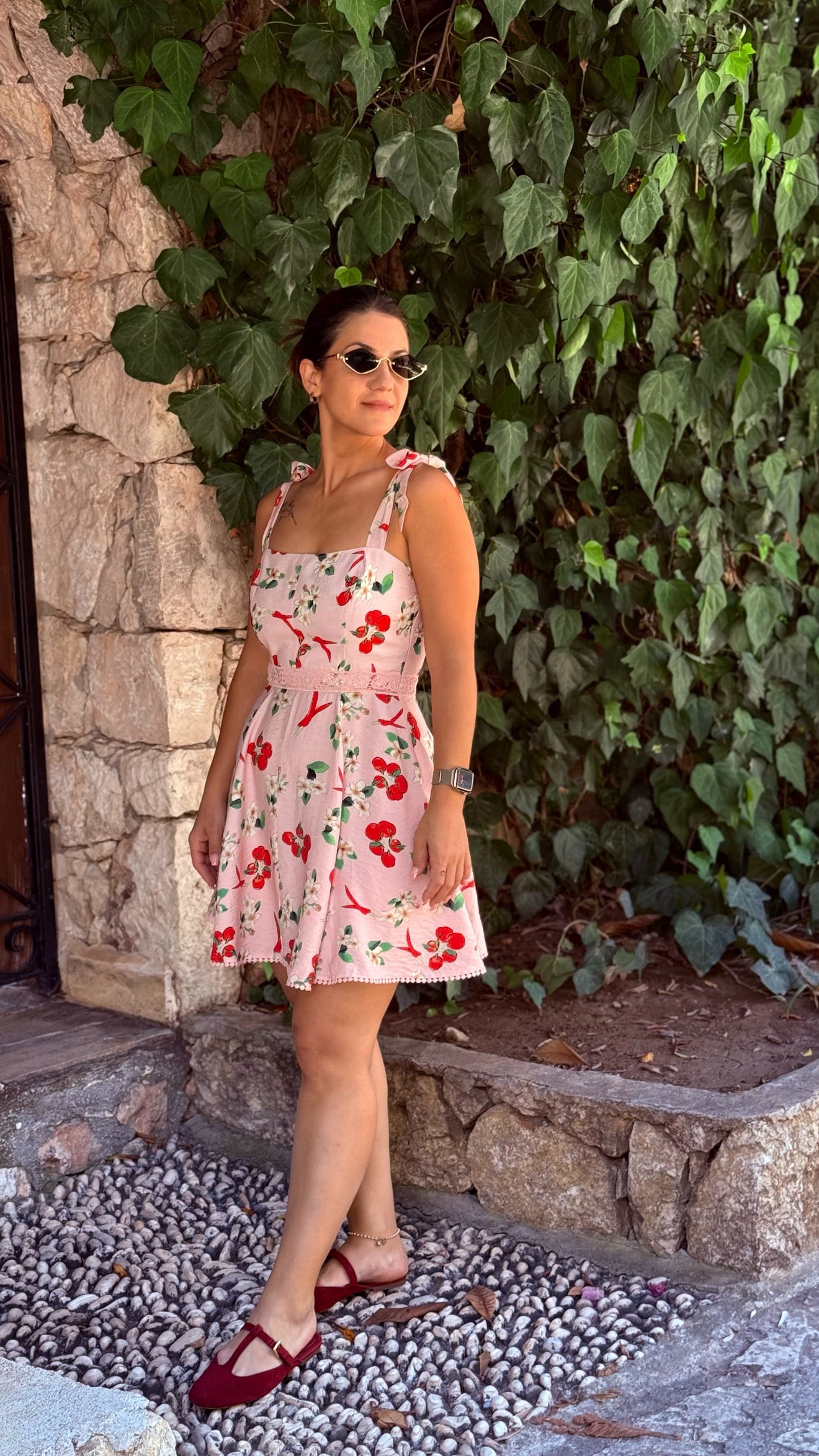 Çiçek Desenli Elbise