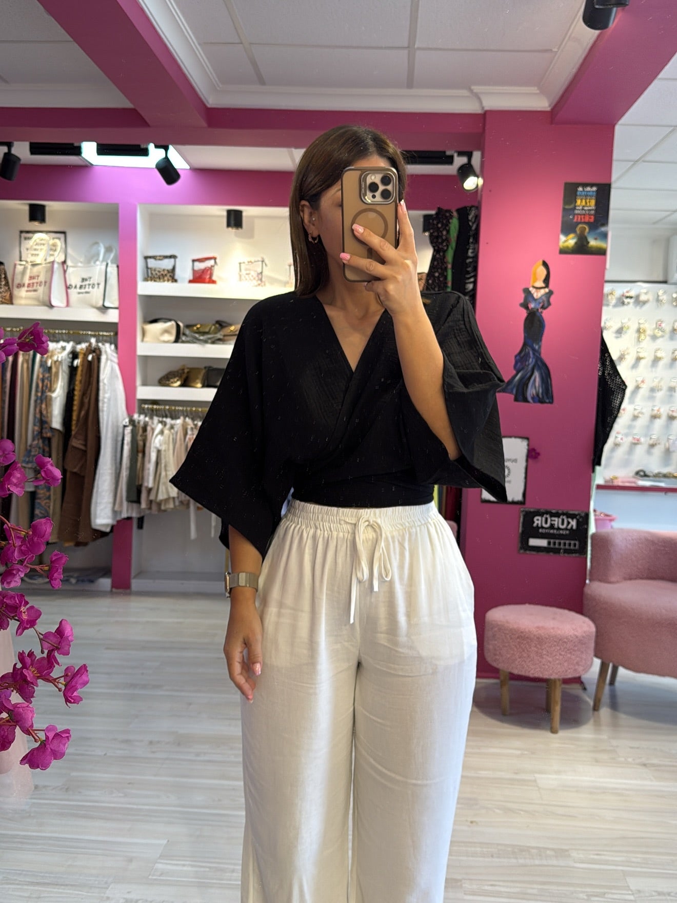 Siyah Müslin Kumaş