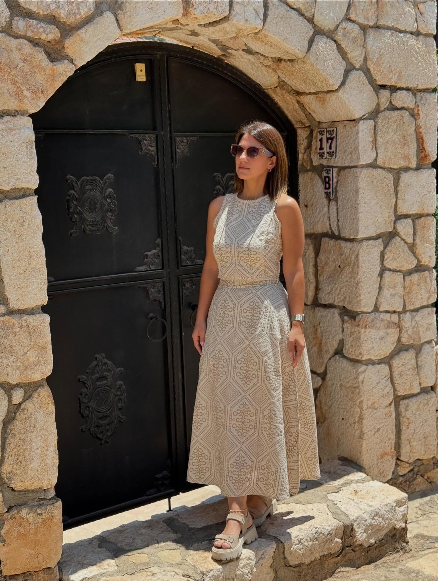 Etnik Desen Keten İkili Takım