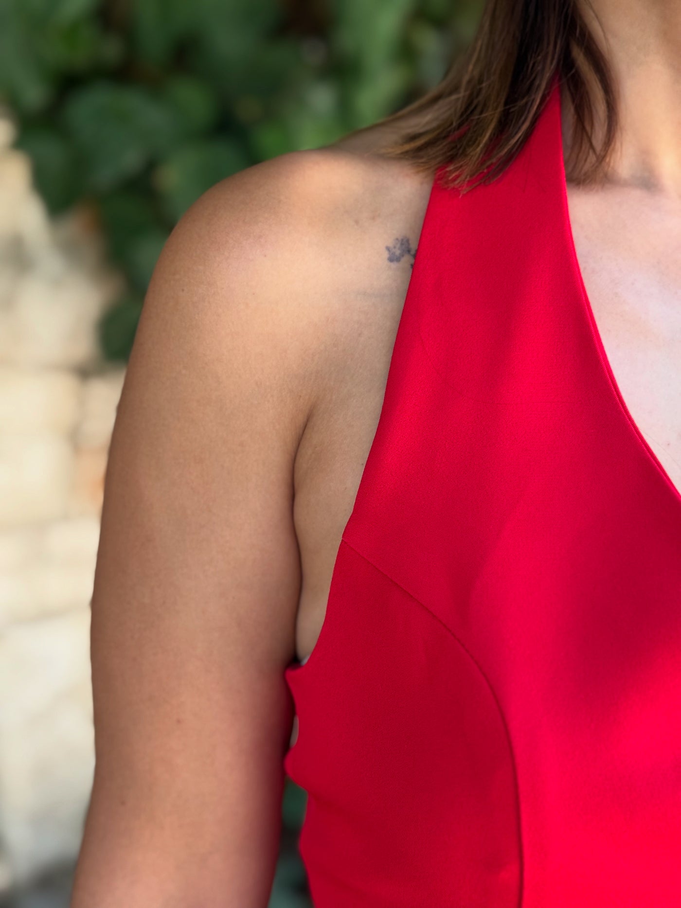 Kırmızı Tasarım Yelek