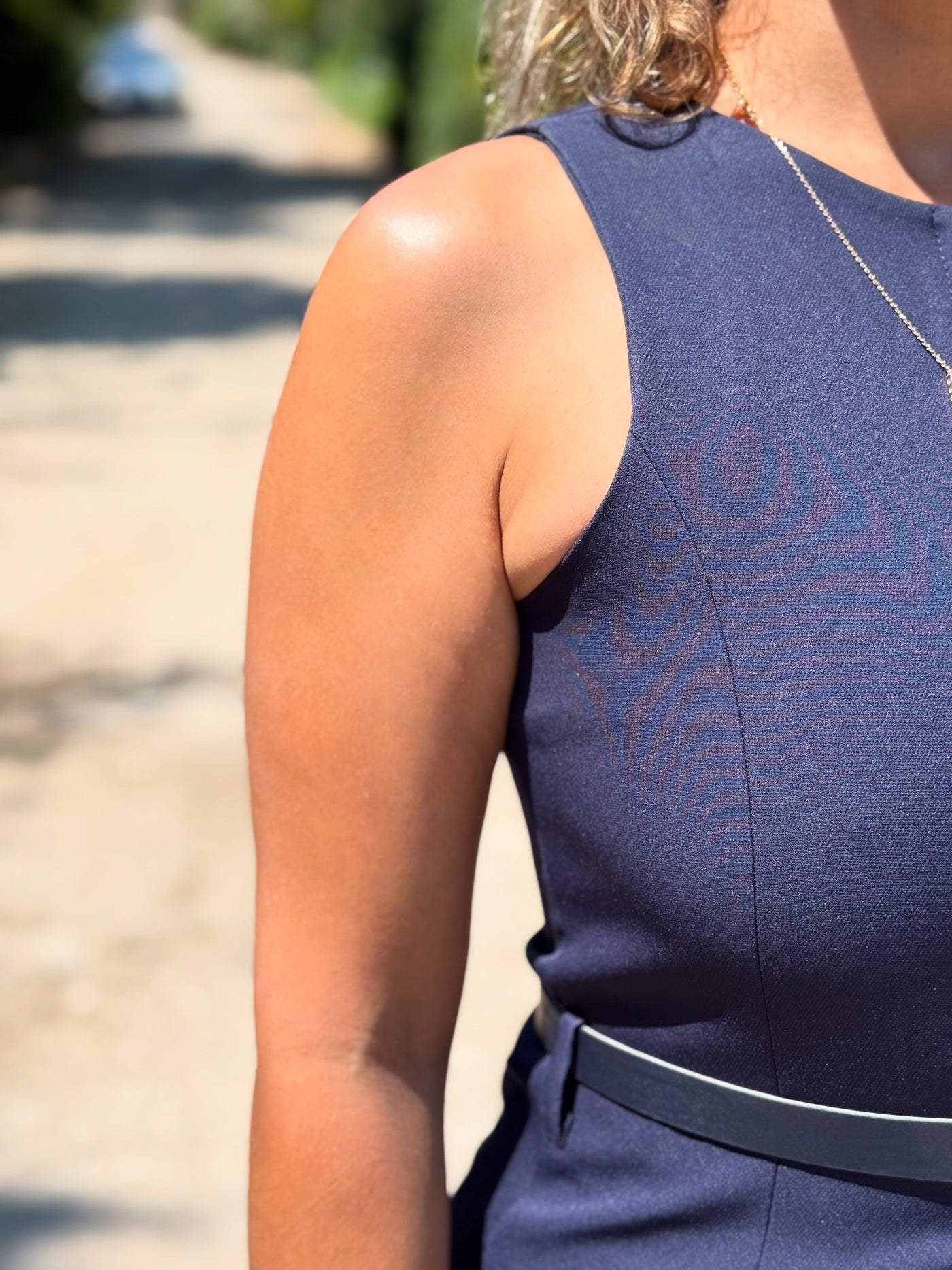 Double Kumaş Kalem Elbise